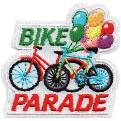 12 Pieces-Bike Parade Patch-Free shipping