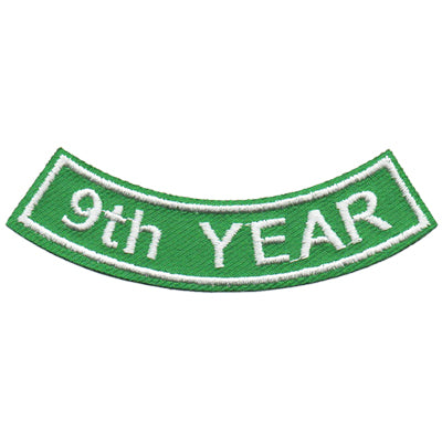 9th Year Rocker Patch