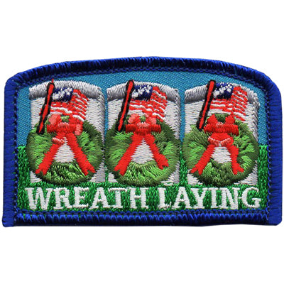 Wreath Laying Patch