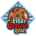 12 Pieces-My First Cookie Sale Patch-Free shipping