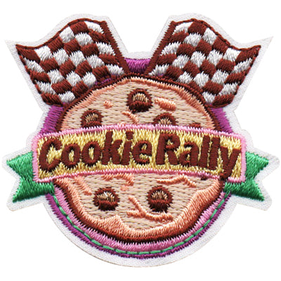 12 Pieces-Cookie Rally Patch-Free shipping