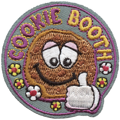 12 Pieces-Cookie Booth Patch-Free shipping