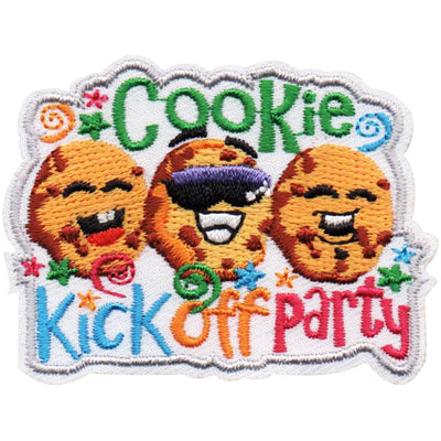 12 Pieces-Cookie Kick Off Party Patch-Free shipping