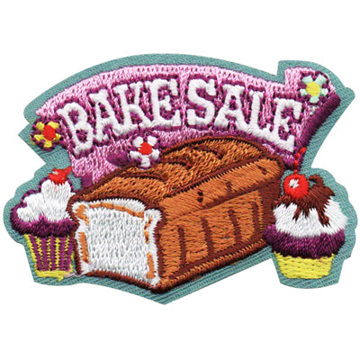 12 Pieces-Bake Sale Patch-Free shipping