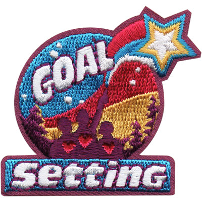 12 Pieces-Goal Setting Patch-Free shipping