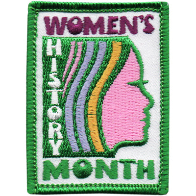 12 Pieces-Women's History Month Patch-Free shipping