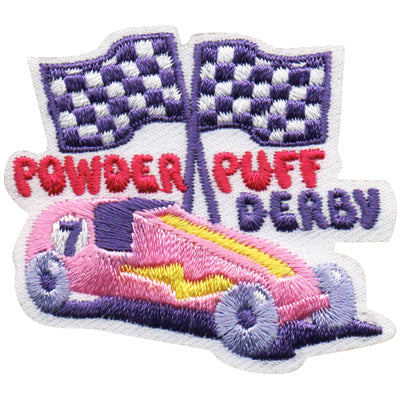 12 Pieces-Powder Puff Derby Patch-Free shipping