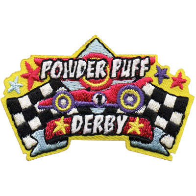 12 Pieces-Powder Puff Derby Patch-Free shipping