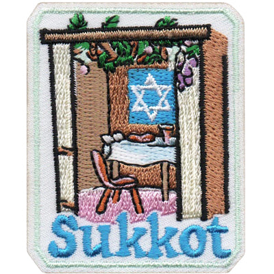 12 Pieces-Sukkot Patch-Free shipping