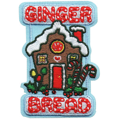 12 Pieces-Ginger Bread House Patch-Free shipping