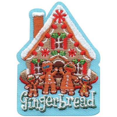 12 Pieces-Gingerbread Patch-Free shipping