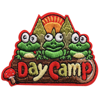 12 Pieces-Day Camp Patch-Free shipping