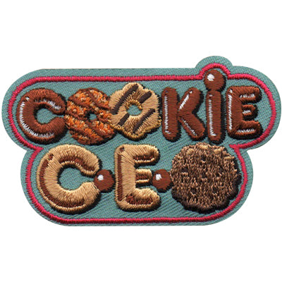 12 Pieces-Cookie CEO Patch-Free shipping