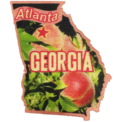 12 Pieces Scout fun patch - Georgia Patch