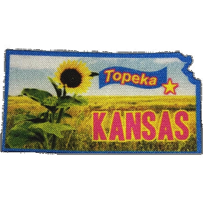 12 Pieces Scout fun patch - Kansas Patch