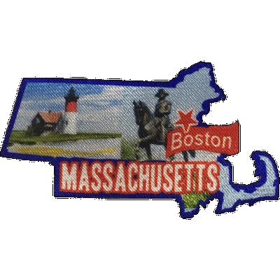 12 Pieces Scout fun patch - Free Shipping - Massachusetts Patch