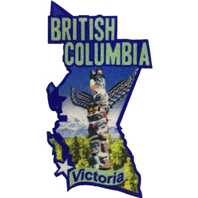 12 Pieces Scout fun patch - British Columbia Patch