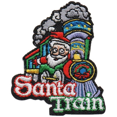 12 Pieces-Santa Train Patch-Free shipping