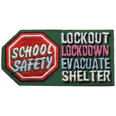 12 Pieces-School Safety Patch-Free shipping