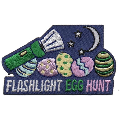 12 Pieces-Flashlight Egg Hunt Patch-Free shipping
