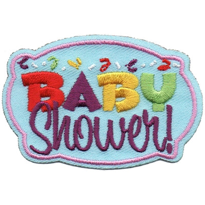 12 Pieces-Baby Shower Patch-Free shipping