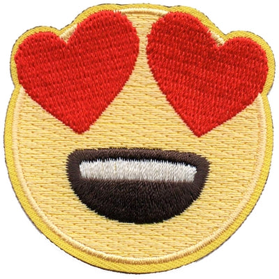 Emoji - Heart Eyes Patch