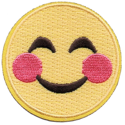12 Pieces-Emoji - Smiling Eyes Patch-Free shipping