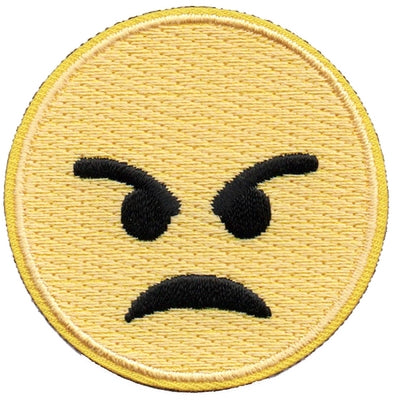Angry Patch Emoji - Angry Patch – Basics Clothing Store