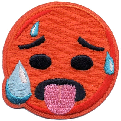 Emoji - Hot Face Patch