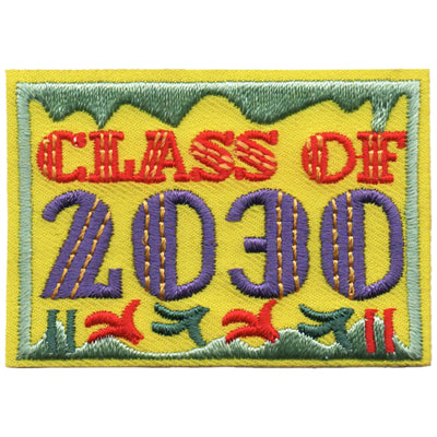 12 Pieces Scout fun patch - Class of 2030 Patch - No Exchanges Or Refunds On Dated Patches