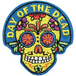 12 Pieces-Day of the Dead Patch-Free Shipping