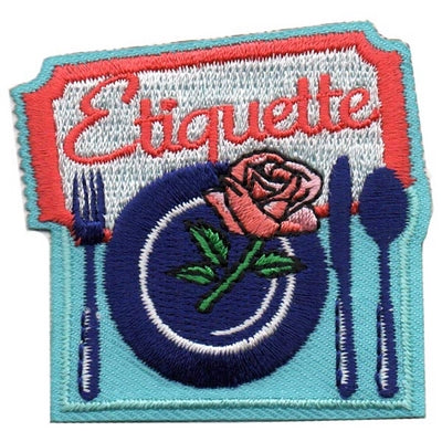 12 Pieces-Etiquette Patch-Free shipping