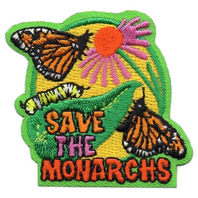 Save The Monarchs Patch