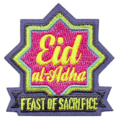 12 Pieces-Eid al-Adha Patch-Free shipping