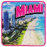 12 Pieces-Miami Patch-Free shipping