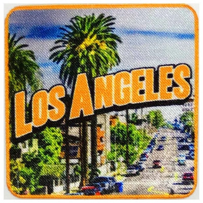 12 Pieces-Los Angeles Patch-Free shipping