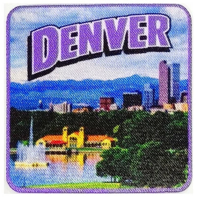12 Pieces-Denver Patch-Free shipping