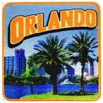 12 Pieces-Orlando Patch-Free shipping