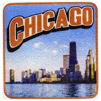 12 Pieces-Chicago Patch-Free shipping