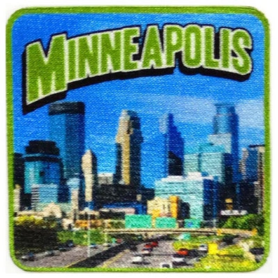 12 Pieces-Minneapolis Patch-Free shipping