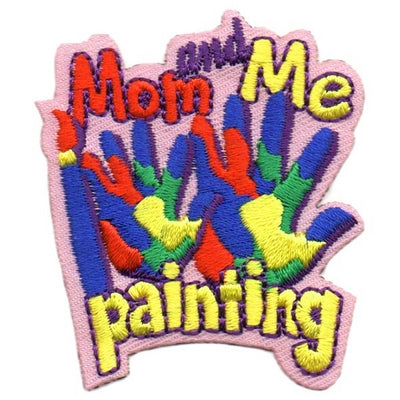 12 Pieces-Mom and Me Painting Patch-Free shipping