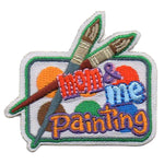 12 Pieces-Mom & Me Painting Patch-Free Shipping