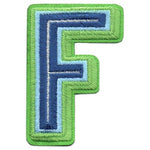 12 Pieces Scout fun patch - Letter F Patch