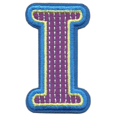 Letter I Patch