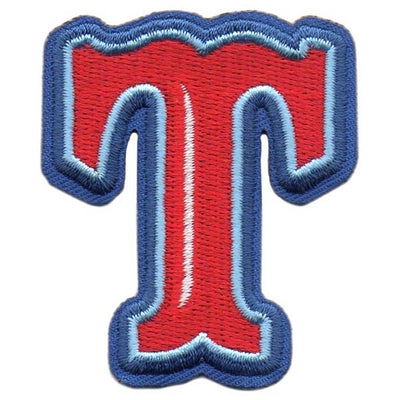 12 Pieces Scout fun patch - Letter T Patch