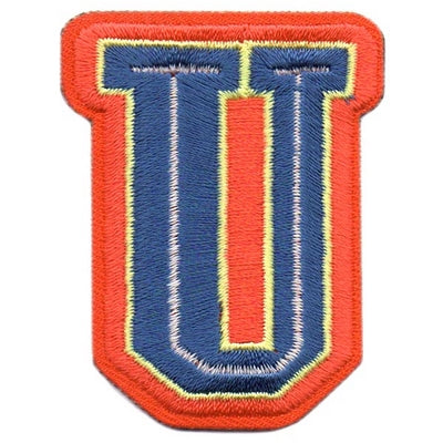 12 Pieces Scout fun patch - Letter U Patch