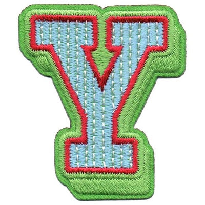 12 Pieces Scout fun patch - Letter Y Patch