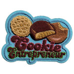 12 Pieces-Cookie Entrepreneur Patch-Free shipping