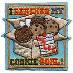 12 Pieces-I Reached My Cookie Goal Patch-Free shipping