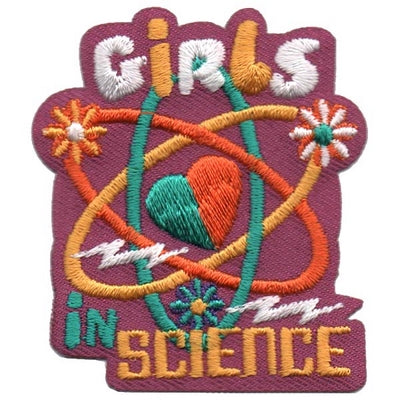 Girls Science Patch – Basics Clothing Store